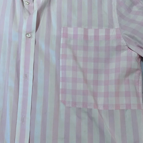 Scotch & Soda Light Pink Striped Button Down Shirt - Picture 5 of 7